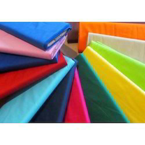 plain cotton dyed fabric