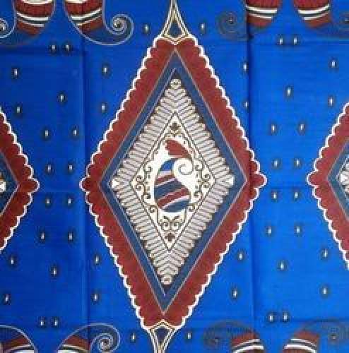Roto wax print fabric