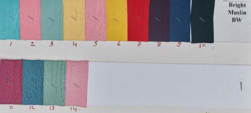 Dyed Bright Muslin Natural Fabric