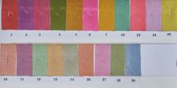 Plain Dyed Tissue Organza Natural Fabric
