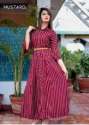 rayon long kurti