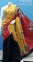 Batik Printed Silk Saree