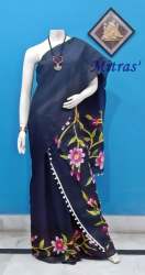 Fancy Hand Painted Cotton Chadar Mekhela