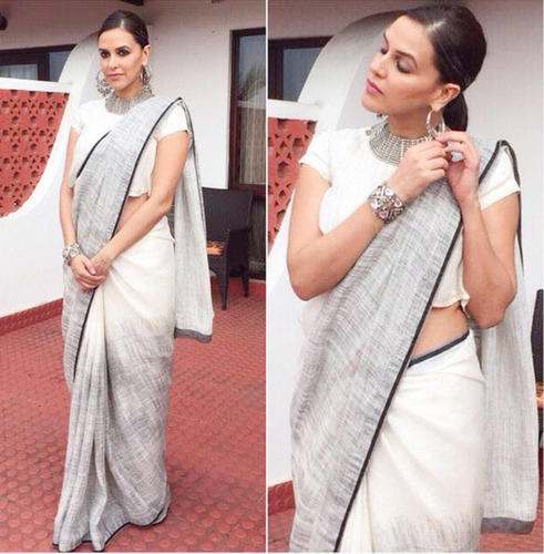 Designers Linen Sarees