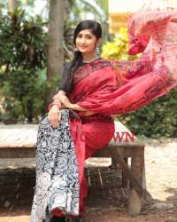 Fancy Cotton Kesh Saree 