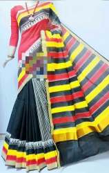 Block Printed cotton Sarees