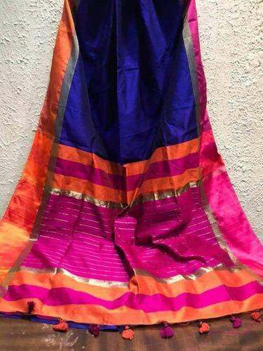 South India Banarasi Cotton Silk Sarees by J J Tradelink