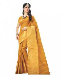 Cotton Saree with Broad Zari Border