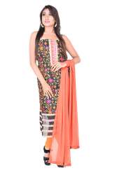 Party Wear Georgette Ladies Suit Collection 