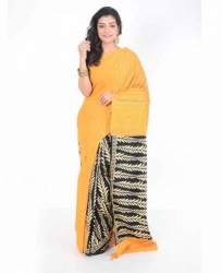 Pure Cotton Khesh Printed Saree 