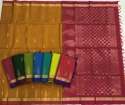 Multi Color Silk Cotton Saree thumb 1