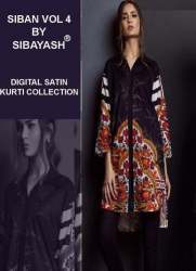 Digital Satin Kurtis-2