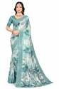 Designer Floral Printed Georgette Saree with Designer Blouse