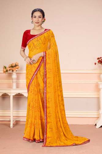 Designer Printed Lightweight Saree