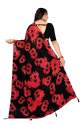 Fashionable Black & Red Casual Wear Printed Saree thumb 3