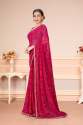 Georgette Bandhani Print Saree thumb 3