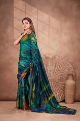 New Arrivel Georgette Digital Printed Saree