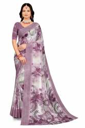 New Arrivel Georgette Printed Saree