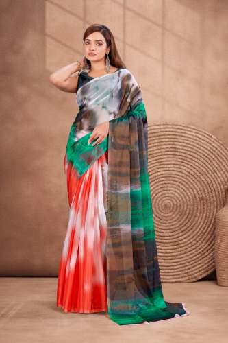 New Colletion Of lightweight Digital Printed Saree
