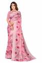 stylish-multi-color-floral-design-saree-with-match