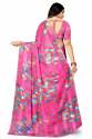 Vibrant Geometric Weave Digital Printed Saree thumb 3
