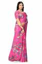 Vibrant Geometric Weave Digital Printed Saree thumb 4
