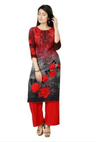 Liva Digital Printed Kurti by Krizz Tex