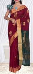 Designer Semi silk cotton  saree