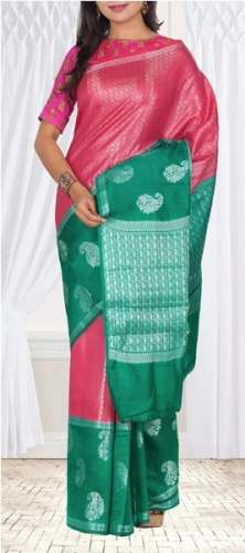 Designer Tussar Silk saree