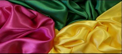 Plain Satin Fabric 