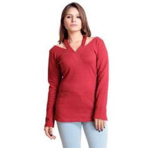 Fancy red tops by Her Complete Woman