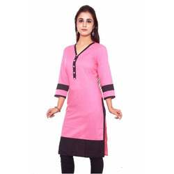 Pink Formal Girls Kurtis