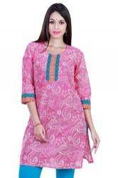 Women Home Wear Printed Kurtis