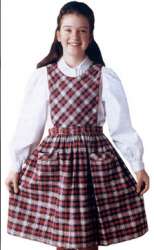 School Uniform Bib Skirts