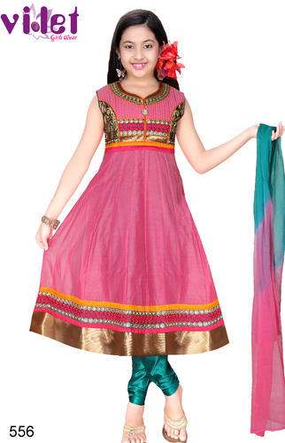 Designer KiDs Girls Anarkali Suit  by Majeed Textiles