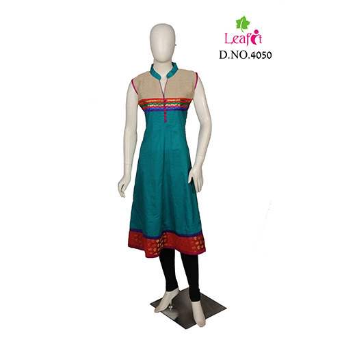 Designer Short Anarkali Kurti by Majeed Textiles