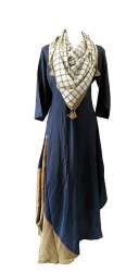 Party wear Indo Western Style Long Kurti