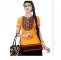 Stylish Short Embroidered Top