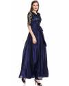 Long Dress navy blue