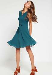 Women BOW PATTERN  Short Dress