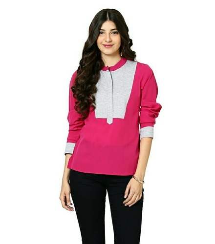 Women pink Tops by Indo Shine Industries