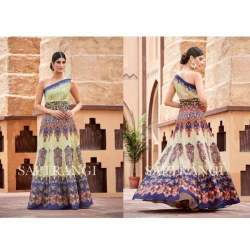 DIGITAL PRINT DESIGNER GHAGRA SET 04