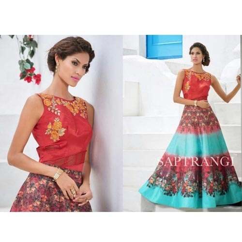 DIGITAL PRINT DESIGNER GHAGRA SET 05