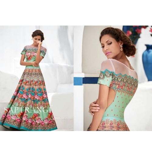 DIGITAL PRINT DESIGNER GHAGRA SET 13