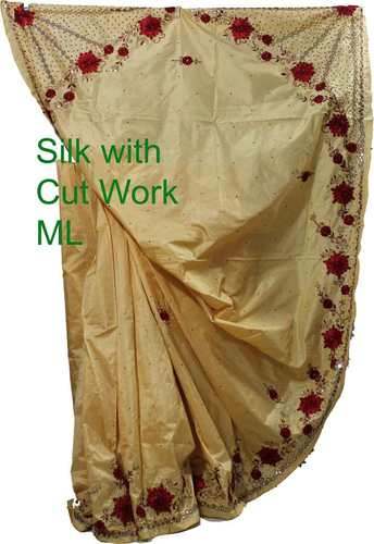 Party wear Cut Work Silk Saree  by Swyan Udyogi Nari