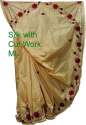 Party wear Cut Work Silk Saree 