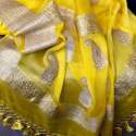 Handloom Banarasi Georgette Saree