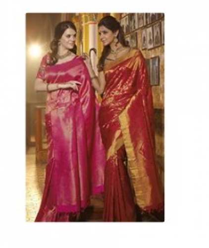 Fancy Designer Ladies Party Wear Silk Saree  by Little Saree House