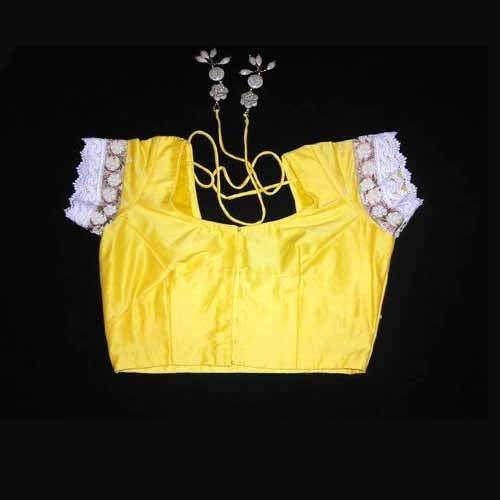 Readymade Yellow Ladies Blouse by Voila