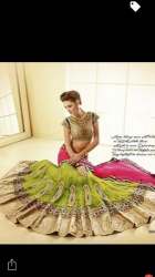 Embroidered Wedding lehenga Saree